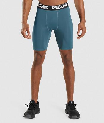 Gymshark Element Baselayer Shorts Herr Turkos | SE 4120MQZ